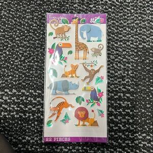 Sticko Themed Stickers-Jungle Animals, New